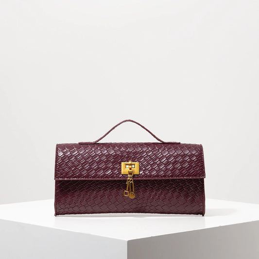 Venezia Gewebte Baguette-Clutch