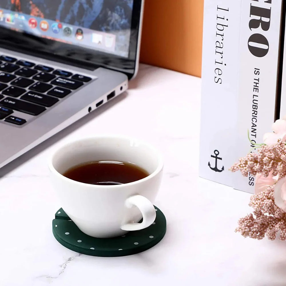 Elegantes Kaktus-Untersetzer-Set für Pflanzenliebhaber