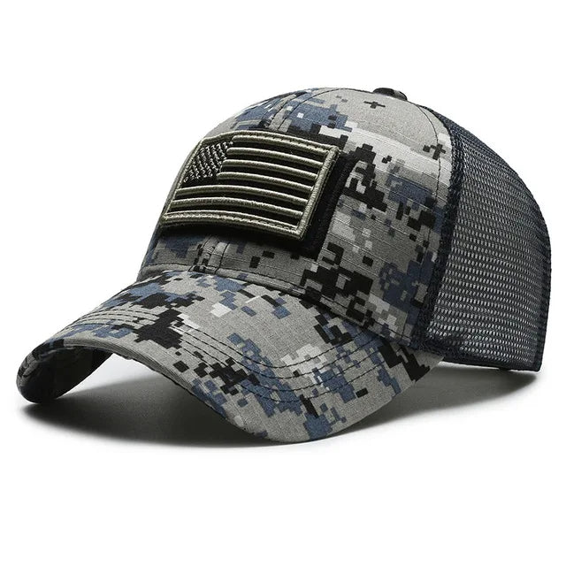 Patriotisches Camouflage-Patch Cap