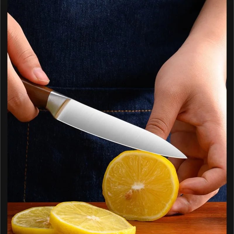 Exquisites 4-teiliges Japanisches Stahlmesser-Set