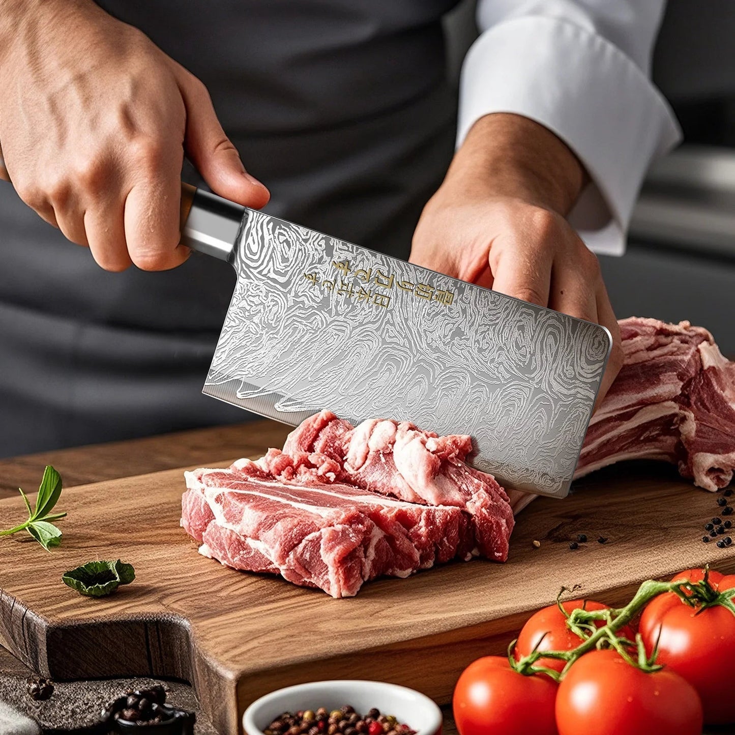 Exquisites 4-teiliges Set japanischer Kochmesser – Präzision trifft Eleganz