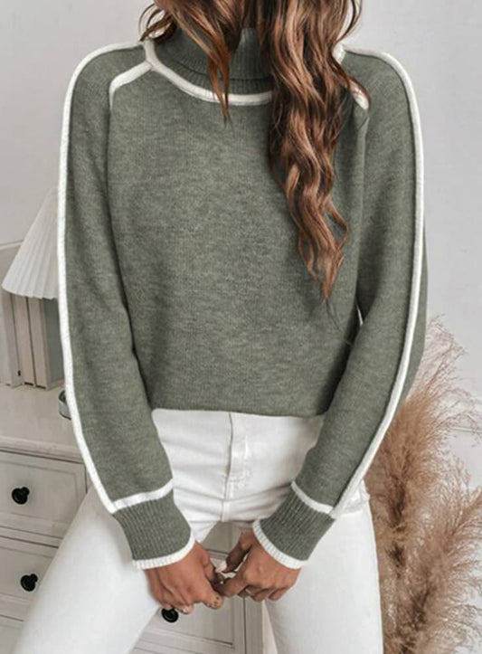 Thea | Eleganter Rollkragenpullover aus hochwertiger Wolle