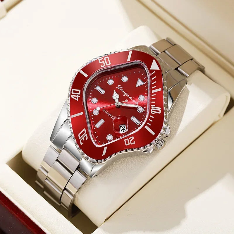 Time-Warp™ Herren-Armbanduhr: Zeitlose Eleganz trifft moderne Innovation