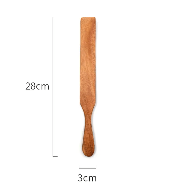 Elegantes 5-teiliges Spurtle-Set aus Akazienholz