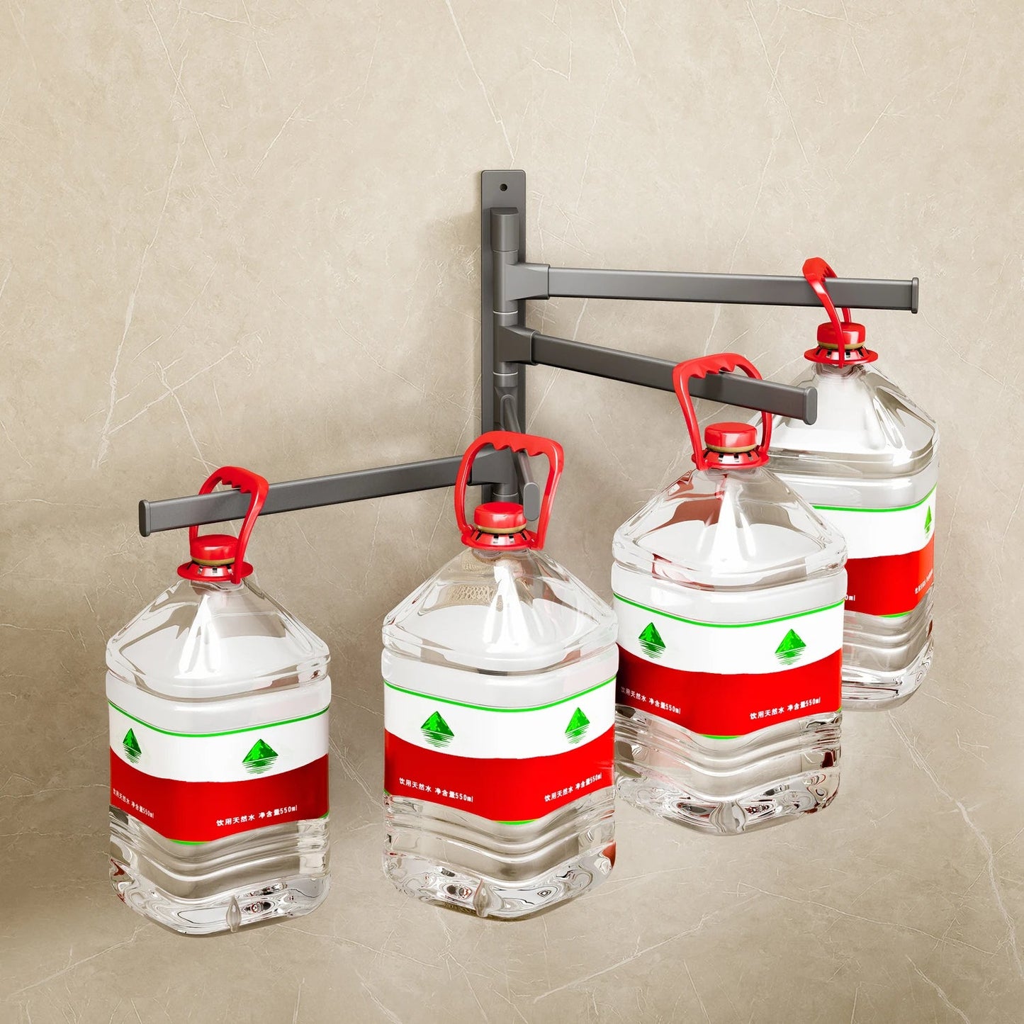 Eleganter Dreharm-Handtuchhalter für zeitgemäße Bäder