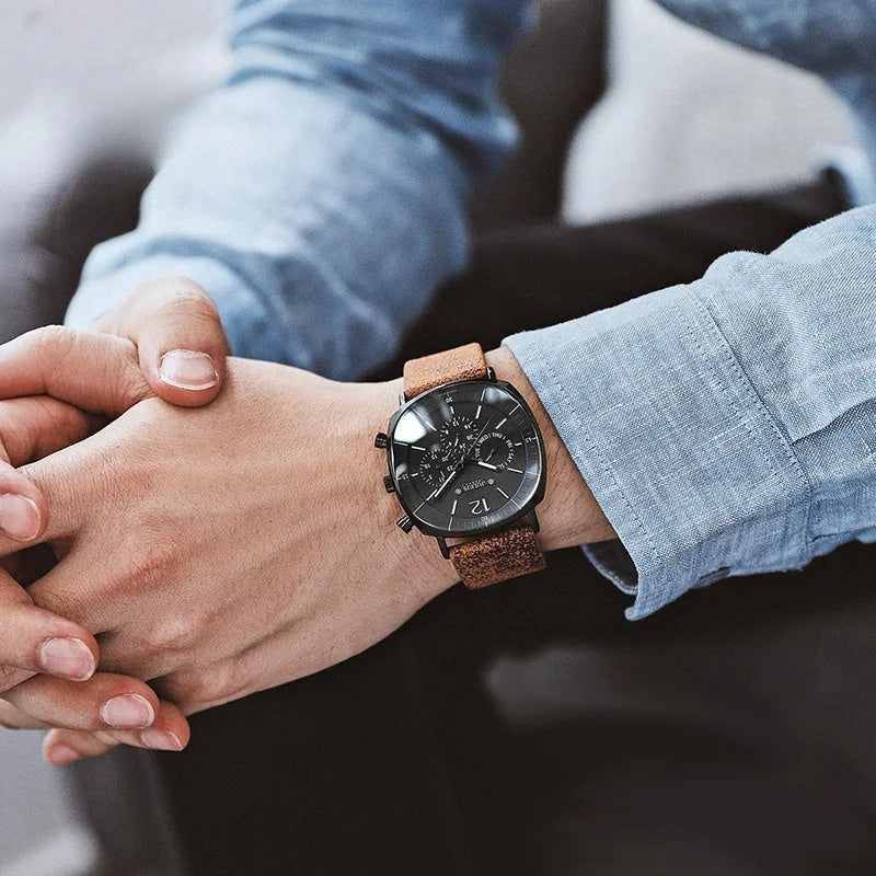 Mitternachts-Eklipse Chronograph: Zeitlose Eleganz in Perfektion