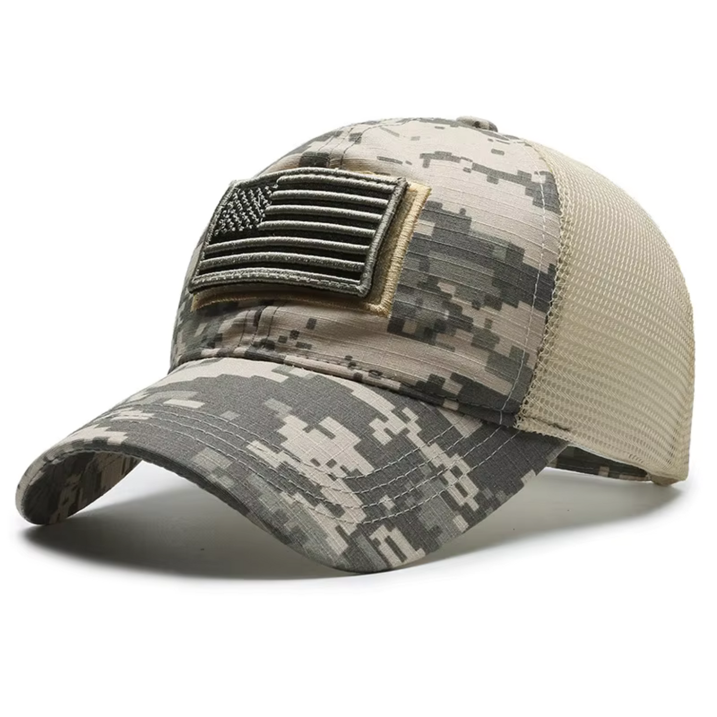 Patriotisches Camouflage-Patch Cap
