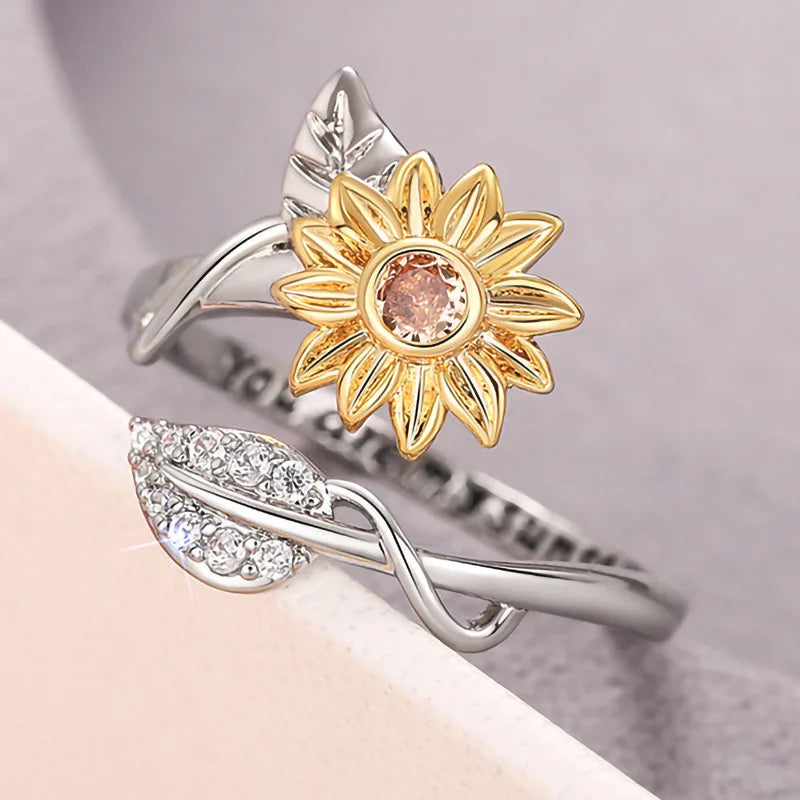 Bloom & Bee Zirkonring – Eleganz in Vollendung