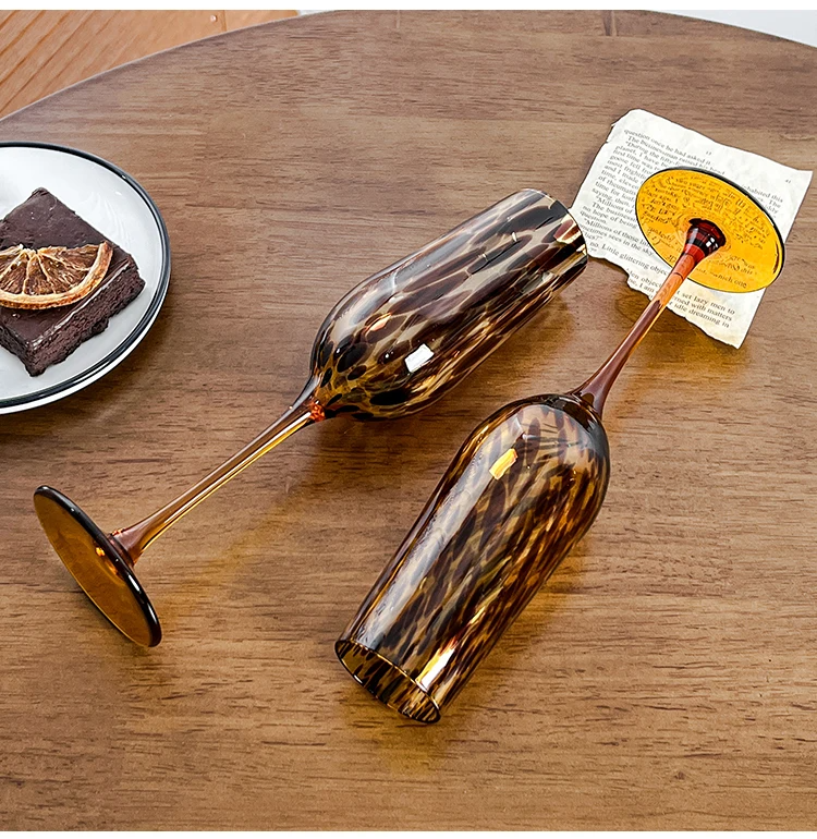 Vintique Leopard Champagnerflöten - Eleganz trifft Exklusivität