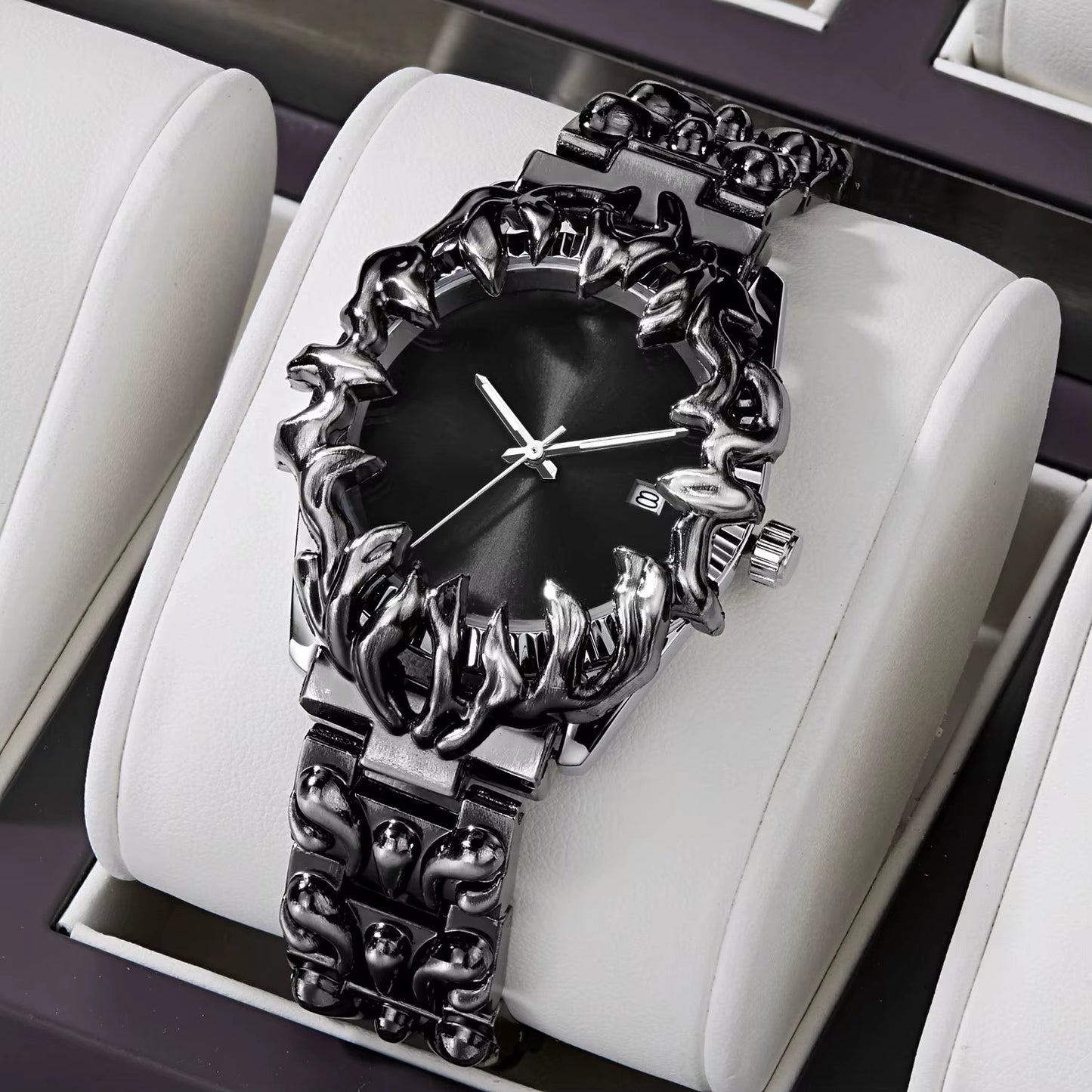 Inferno Edelstahl Zeitmesser