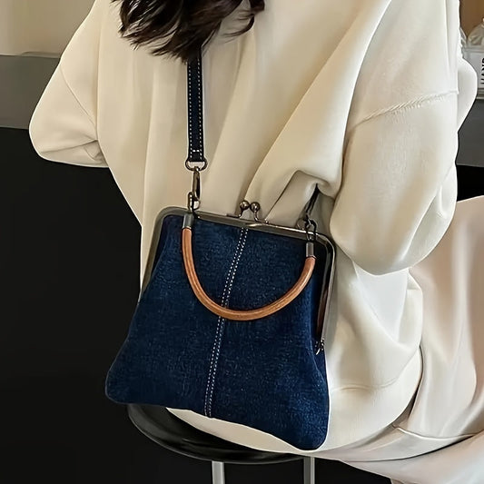 Denim Theory: Elegante Schultertasche für stilbewusste Individualisten