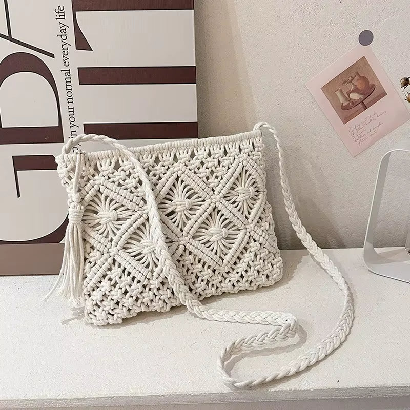 Knotentheorie Eleganz: Exklusive Umhängetasche