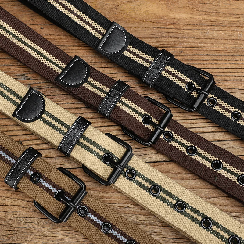 Santiago Canvas Gürtel – Eleganz trifft Funktionalität