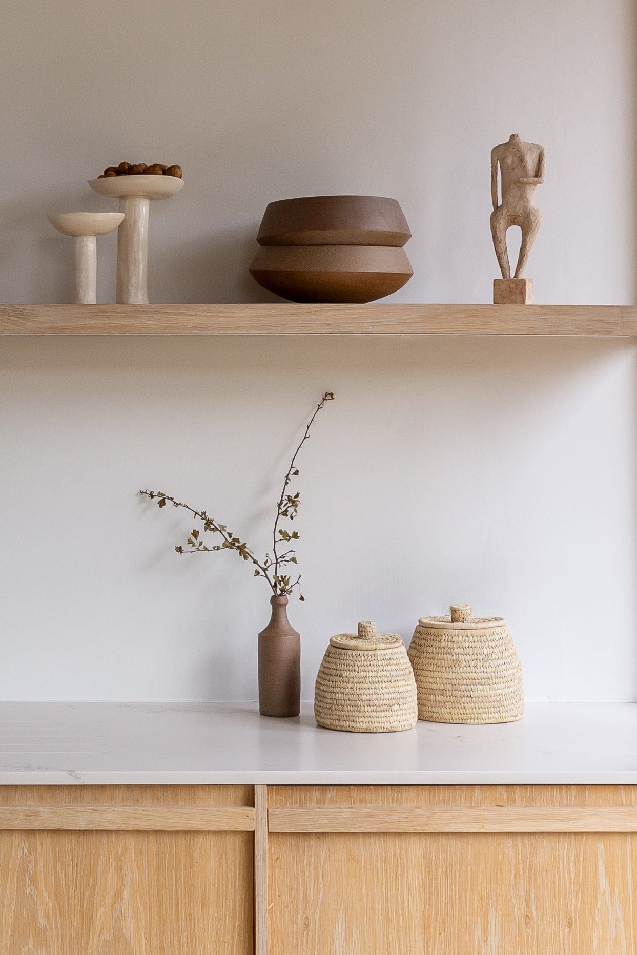 Dhali Korb - Eleganz in Form und Funktion