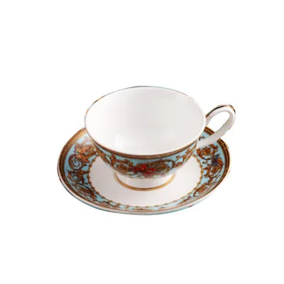 Atheltichub: Blaues Schmetterling Bone China Set – Genuss mit Stil! 🦋