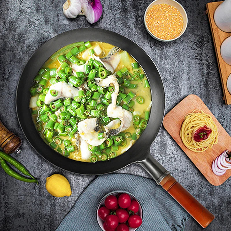 Atheltichub Wok – Traditionell, Gesund & Antihaftbeschichtet! 🍳🥢