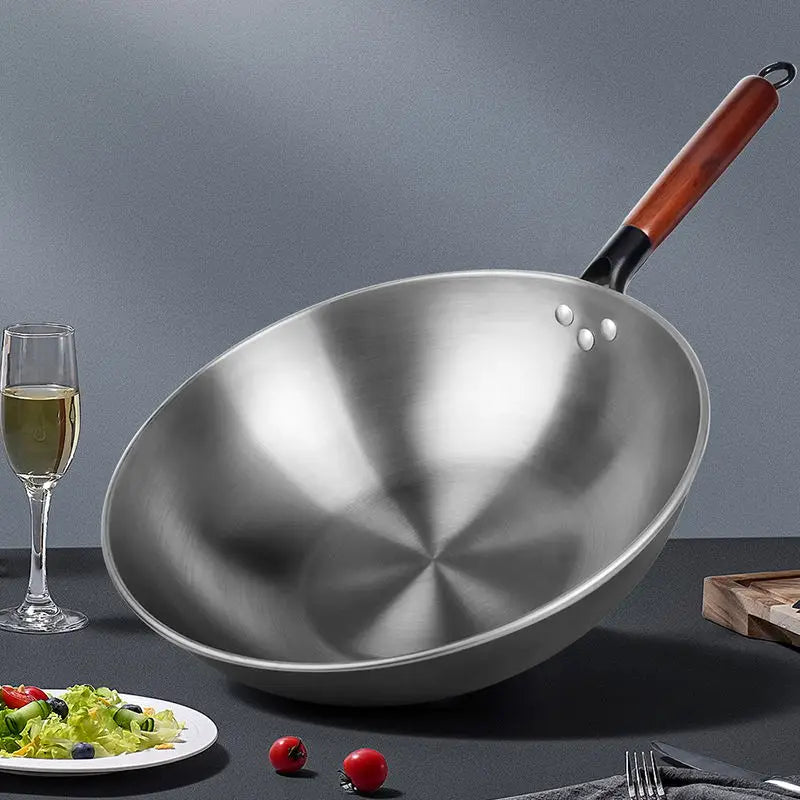 onetwone Premium Eisen Wok – Leicht, Langlebig und Authentisch