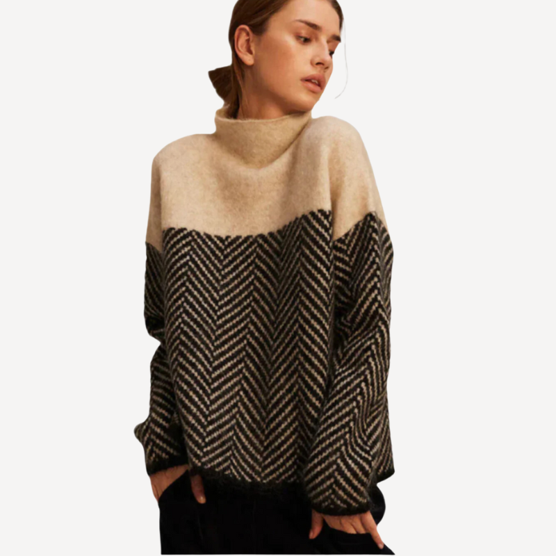 Isabelle | Eleganter Rollkragenpullover für anspruchsvolle Styles