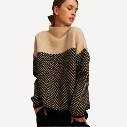 Isabelle | Eleganter Rollkragenpullover für anspruchsvolle Styles