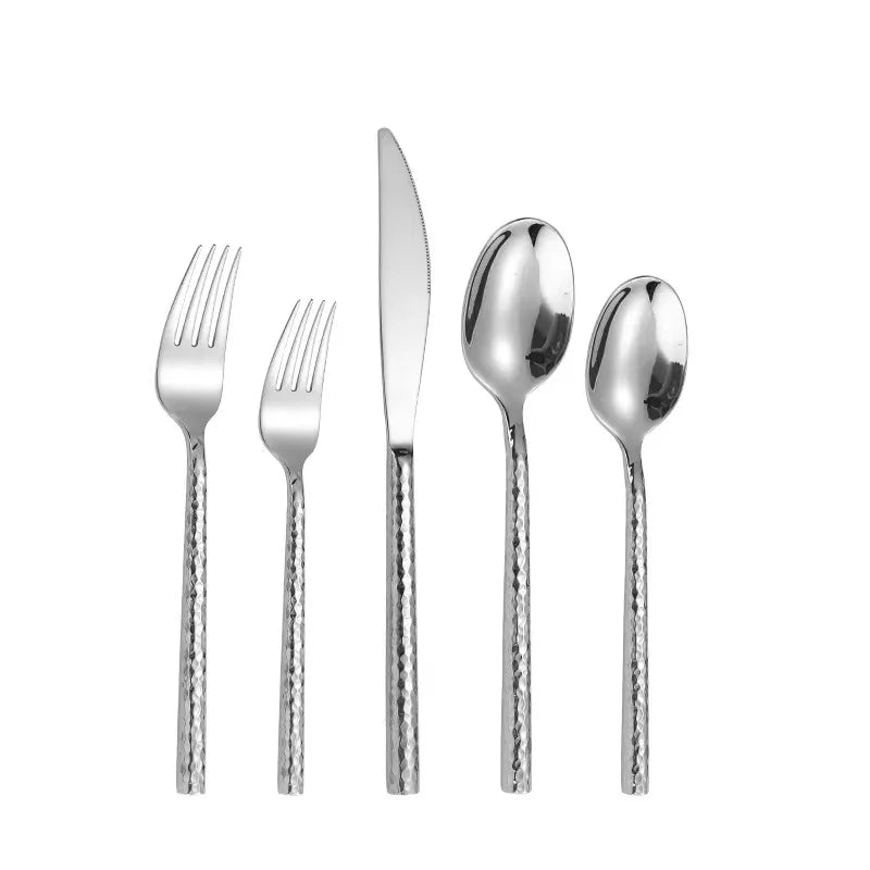 KUBAC Edelstahl-Geschirrset – Elegantes, tragbares Besteck für anspruchsvolle Genießer