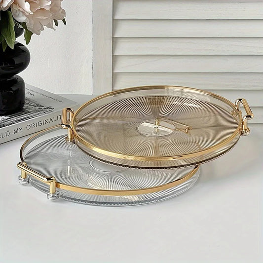 Elegantes Tablett mit Griff – Stilvolle Aufbewahrung und Präsentation