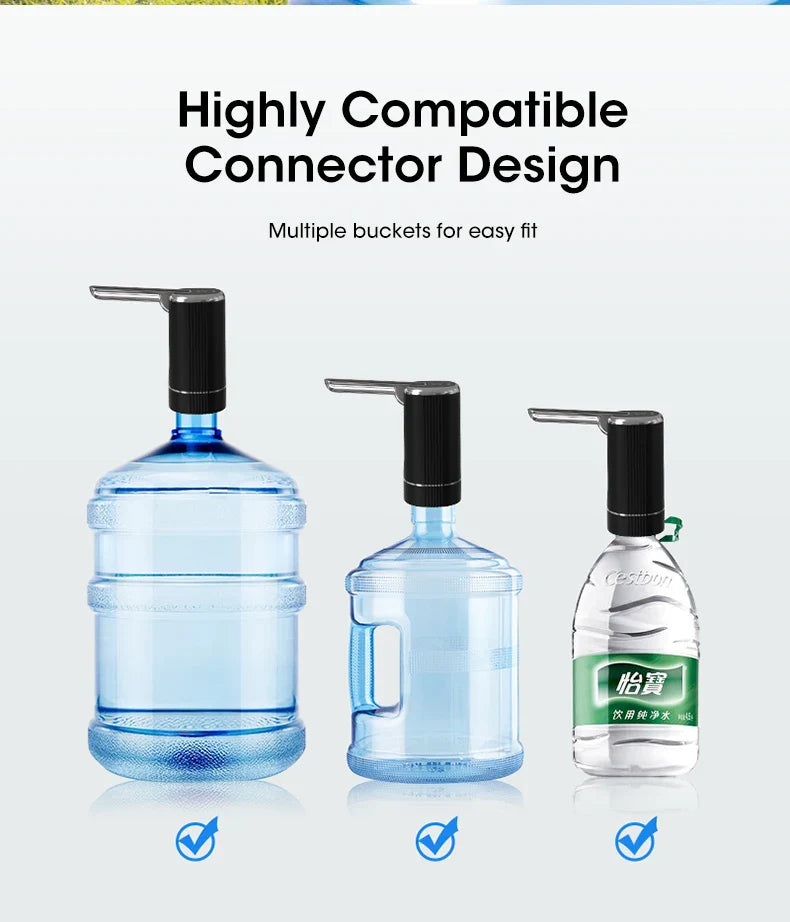 Atheltichub Faltbare Elektrische Wasserspenderpumpe – Sauber, Kompakt & Praktisch! 🚰✨