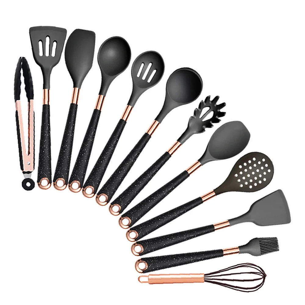 1. Hochwertiges Silikon-Kochutensilien-Set: Eleganz für Ihre Küche  
2. Premium Silikon-Mischlöffel: Stilvolles Kochen neu definiert  
3. Edles Silikon-Kochset: Funktionalität trifft Design  
4. Antihafte Silikonutensilien: Perfektion für kulinarische Mei