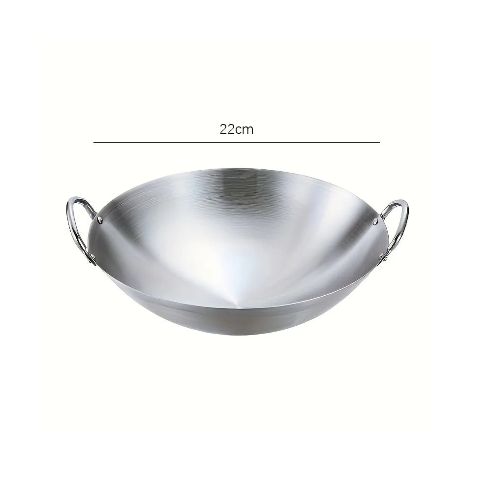 🌟 Atheltichub Edelstahl Wok – Antihaft, Rostfrei & Langlebig! 🍳✨