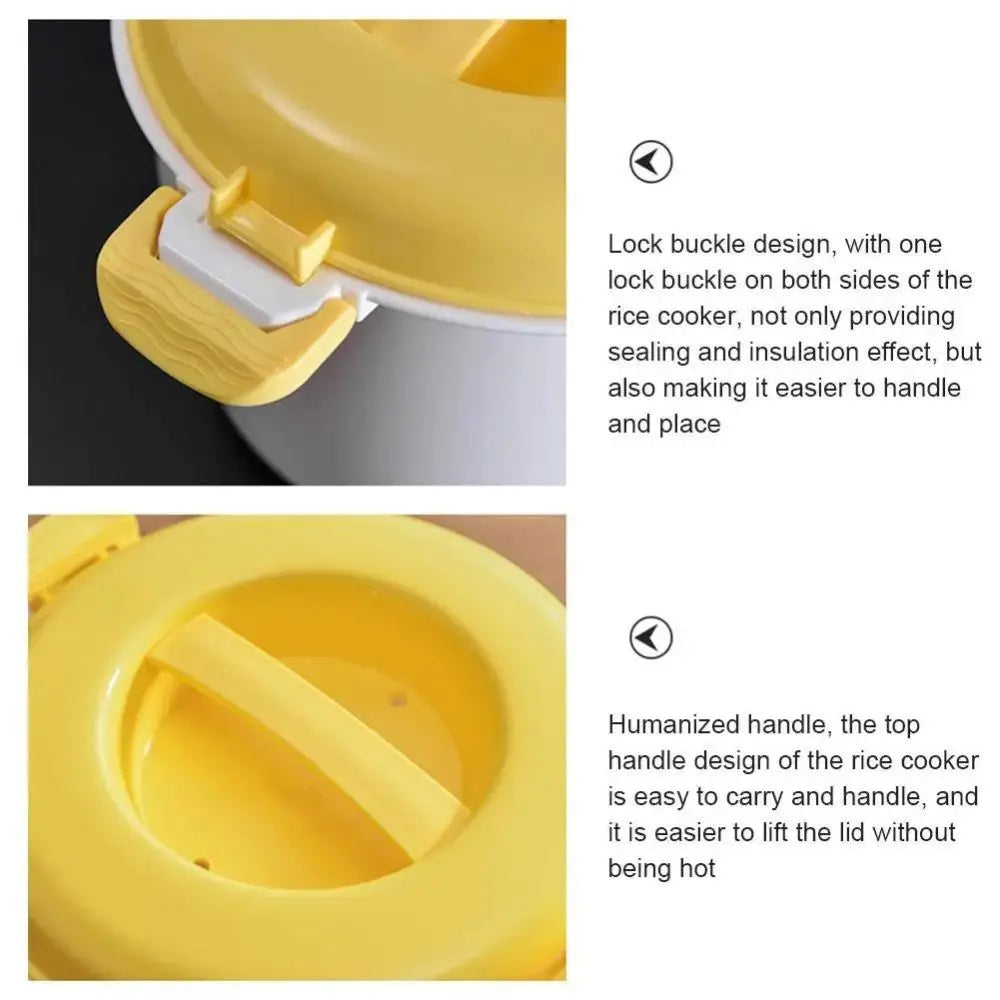 Atheltichub Mikrowellen-Reiskocher – Schnell, Tragbar & Vielseitig!