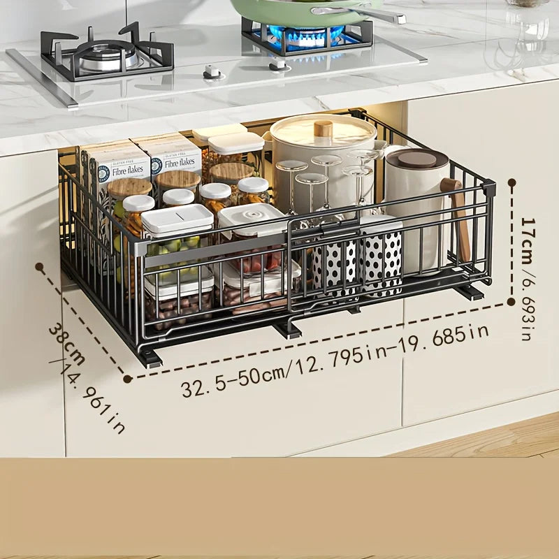 Elegantes Metallregal für Geschirr und Schalen – Funktionalität trifft Stil