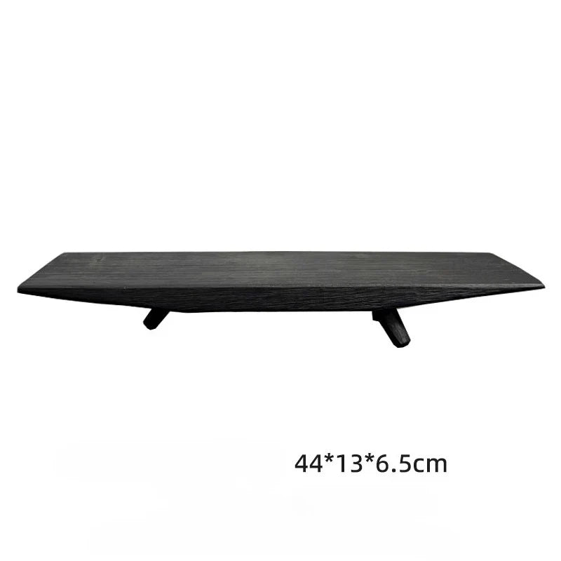 „Elegantes Holztablett – Multifunktionaler Tischorganisator“