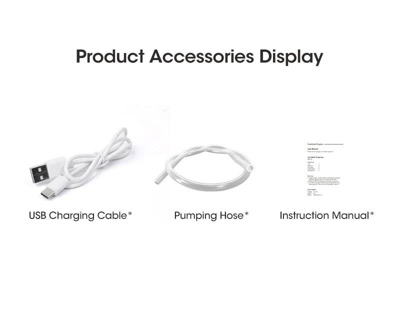 Atheltichub Faltbare Elektrische Wasserspenderpumpe – Sauber, Kompakt & Praktisch! 🚰✨