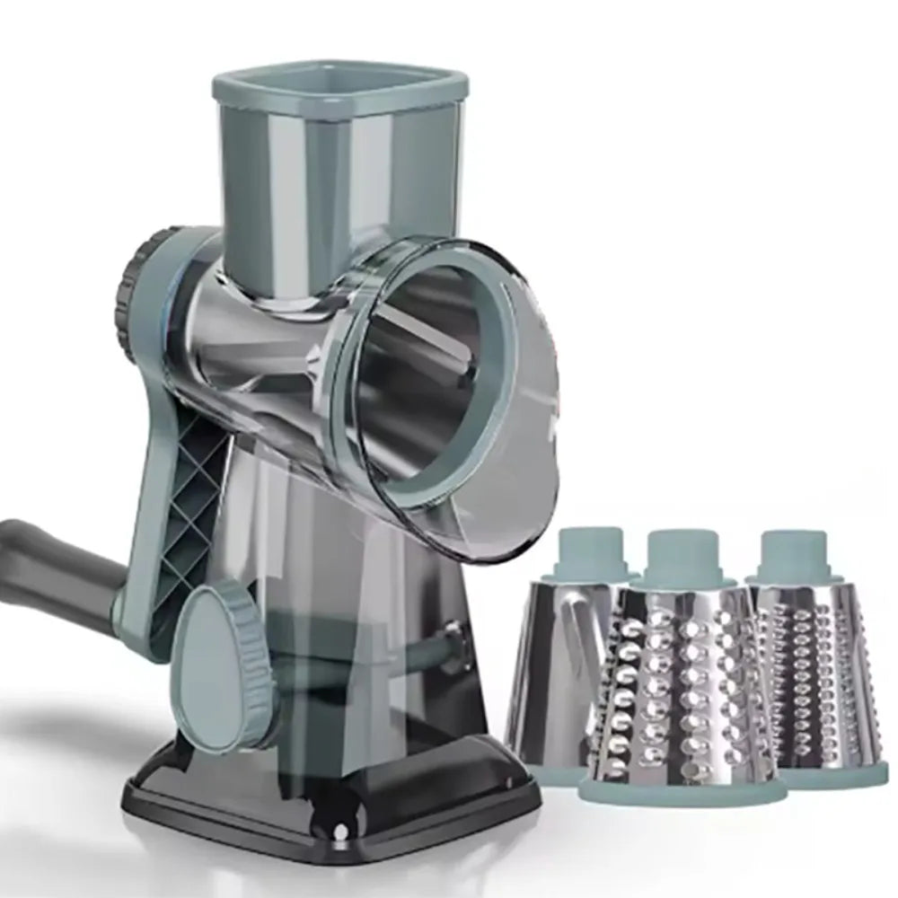 Atheltichub: Multifunktionaler Gemüse- & Obstschneider mit Rollen