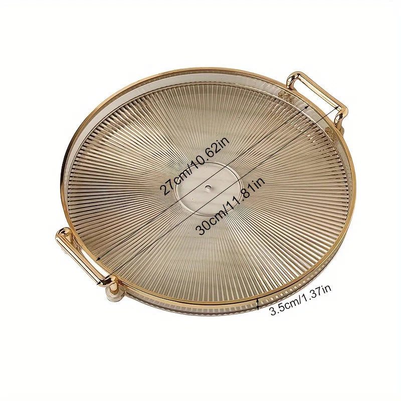 Elegantes Tablett mit Griff – Stilvolle Aufbewahrung und Präsentation