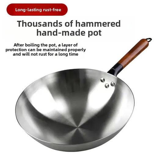 Atheltichub Premium Gusseisen Wok – Leicht, Langlebig & Unbeschichtet! 🍳