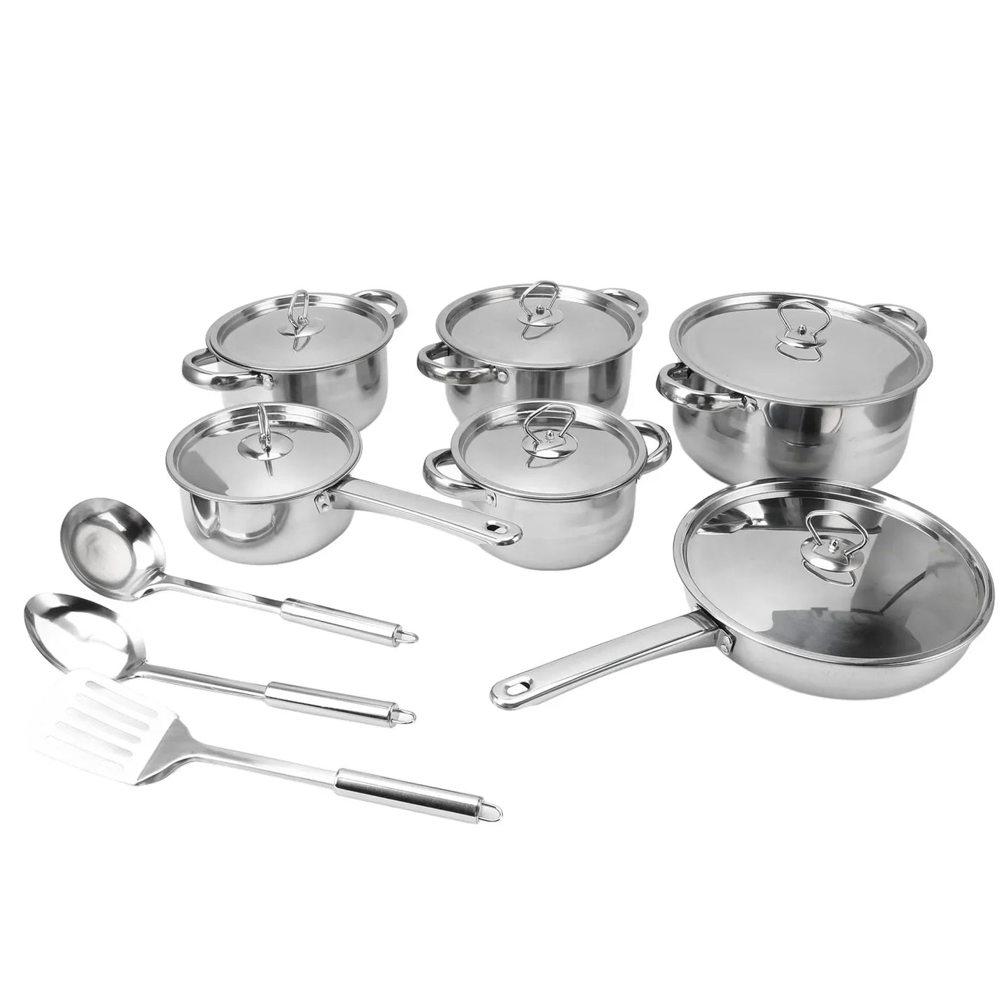 Atheltichub Premium Edelstahl Kochgeschirr Set – Kochen auf höchstem Niveau!