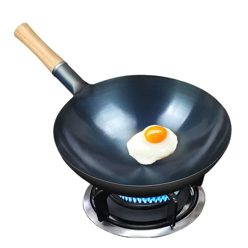 Authentischer Gusseisen-Wok: Tradition trifft Langlebigkeit