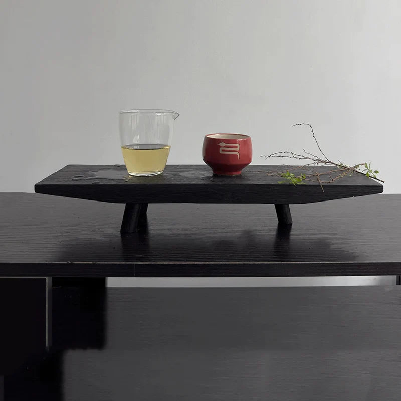 „Elegantes Holztablett – Multifunktionaler Tischorganisator“