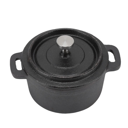Atheltichub Gusseisen Dutch Oven – Traditioneller Kochtopf für perfektes langsames Kochen & Grillen 🍲