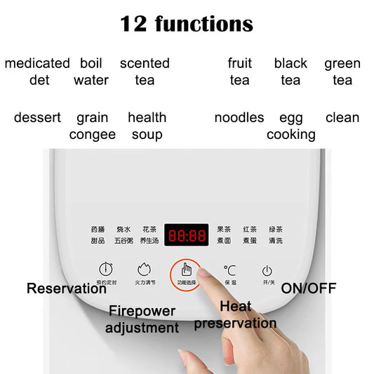CILANDAR 1.5L Intelligenter Wasserkocher – Eleganz trifft Funktionalität