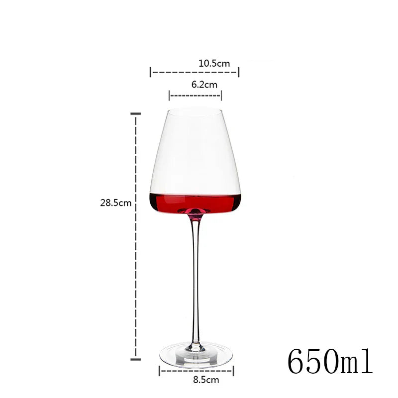 Burgunder Bordeaux Glas – Eleganz in 550ML und 650ML