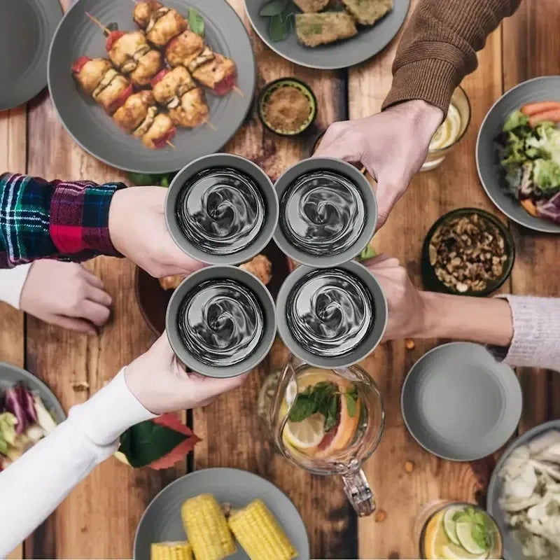 Nordic Eleganz: 16-teiliges Geschirrset für 4 Personen