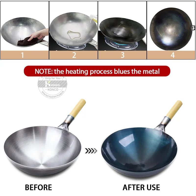 Eisen Wok – Tradition trifft Langlebigkeit für die anspruchsvolle Küche