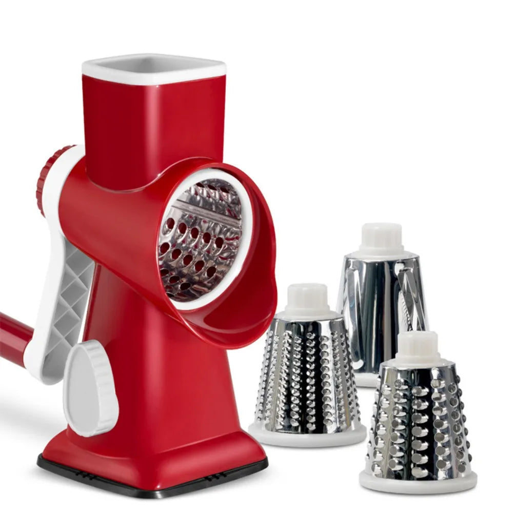 Eleganter Multifunktions-Gemüse- und Obstschneider mit Rollmechanismus