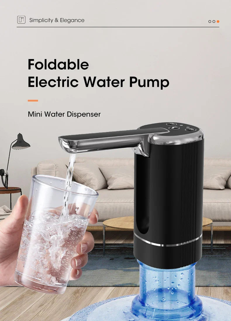 NOCCLILI Faltbare Elektrische Wasserspender – Eleganz trifft Funktionalität