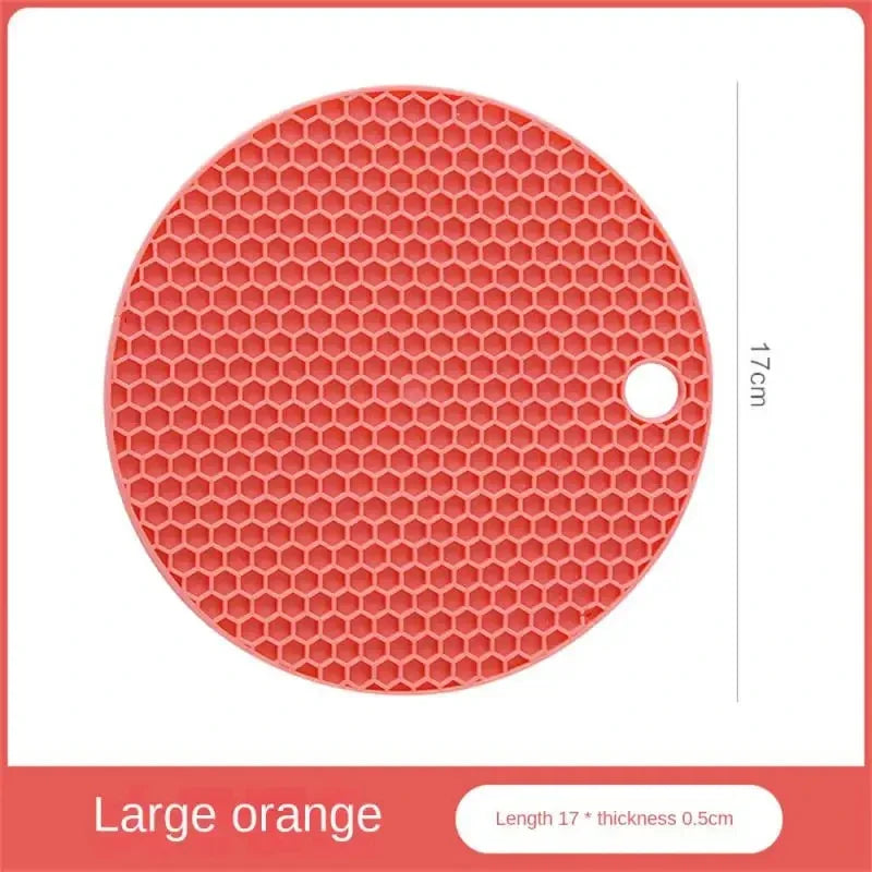 🔥 Atheltichub Verdickte Honigwaben-Silikon-Isoliermatte – Modern, Sicher & Vielseitig! 🍵✨