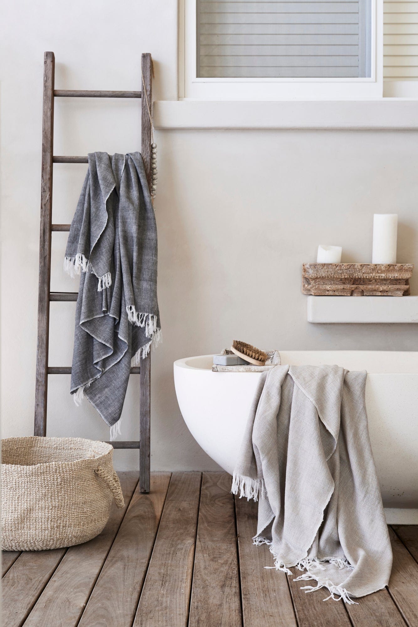 Großer Seefahrer-Korb: Stilvolle Aufbewahrung mit maritimem Flair