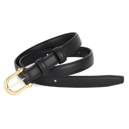 Kensington Luxe: Exquisiter Ledergürtel für stilbewusste Eleganz