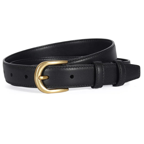 Kensington Luxe: Exquisiter Ledergürtel für stilbewusste Eleganz