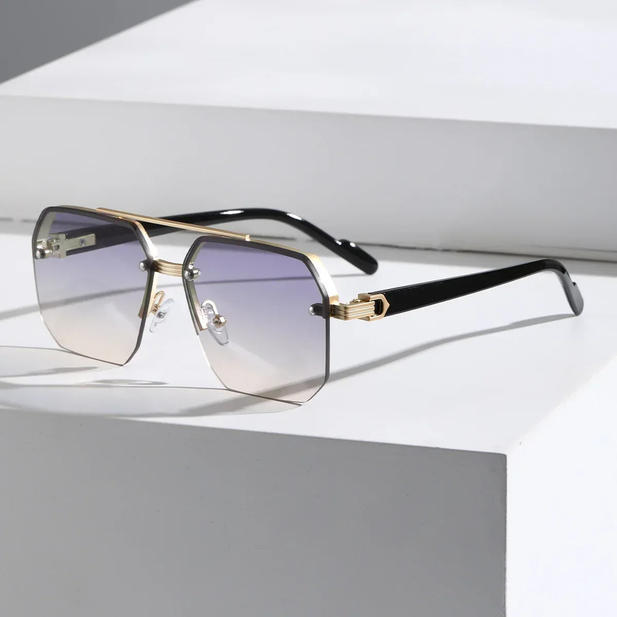 Aether Geometrische Sonnenbrille: Zeitlose Eleganz trifft modernes Design